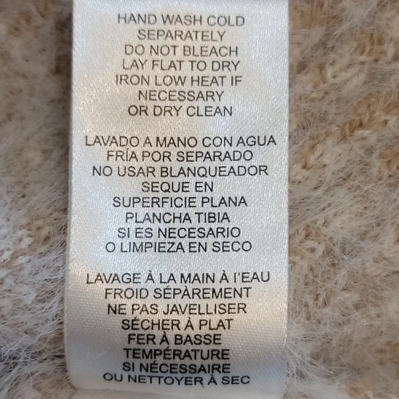 KUT from the Kloth Size-M Evea Camel Cream Houndstooth Turtleneck Sweater - Picture 12 of 12